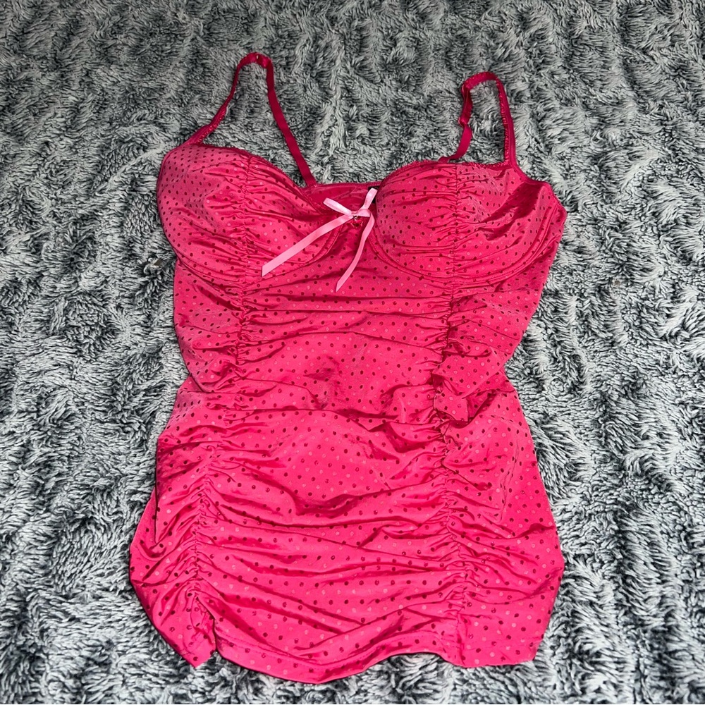Vintage Victoria’s Secret Sexy Little Things Push Up Corset Bustier Style Cami L